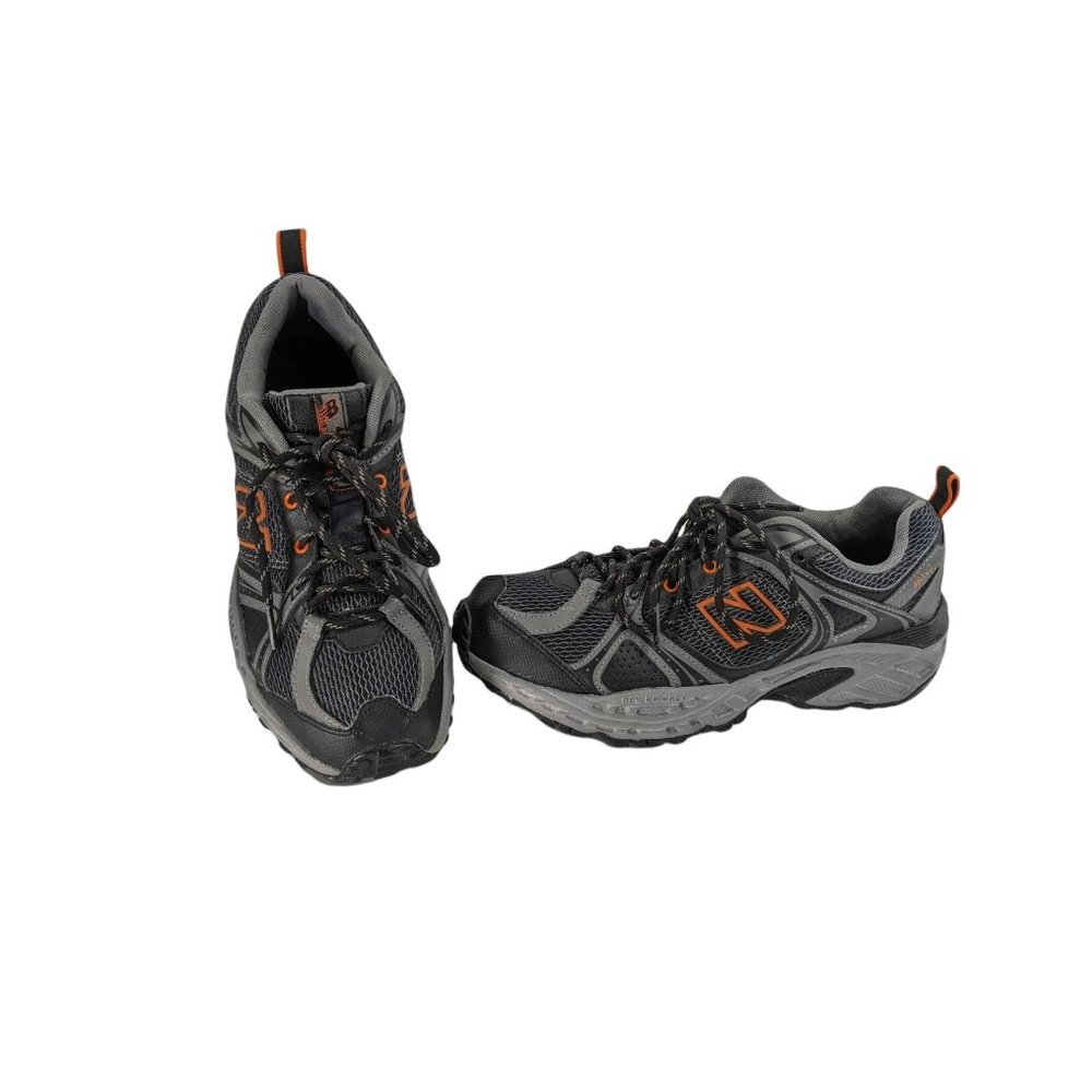 New Balance 481v2 Mens Black Gray Athletic Trail Running Shoes Size 7 mt481bo2